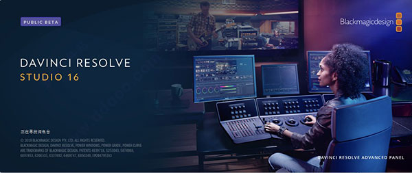 达芬奇16破解版(davinci resolve 16)