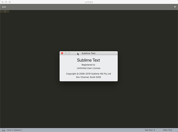 sublime text3 mac破解版