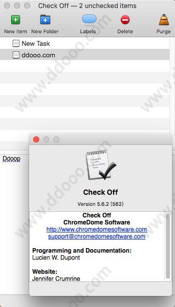 check off for mac破解版(gtd时间管理软件)