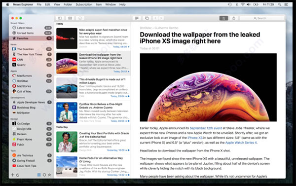 news explorer for mac破解版