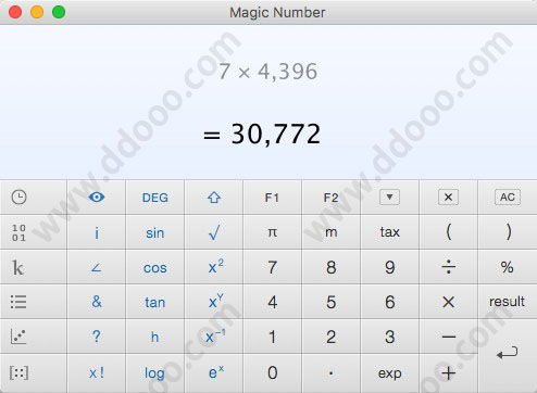 magic number mac破解版(计算器软件)