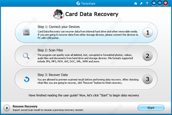 tenorshare card data recovery(数据恢复软件)