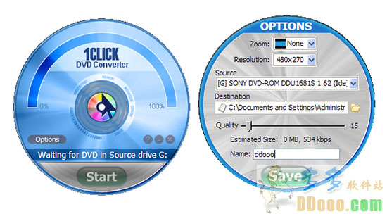 一键DVD转换(1Click DVD Converter)