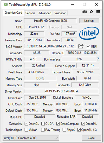 gpu-z官方版