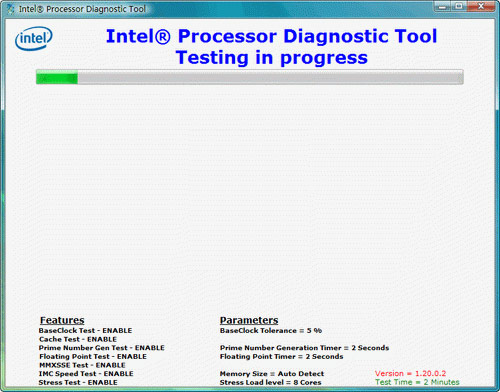 Intel英特尔处理器诊断工具