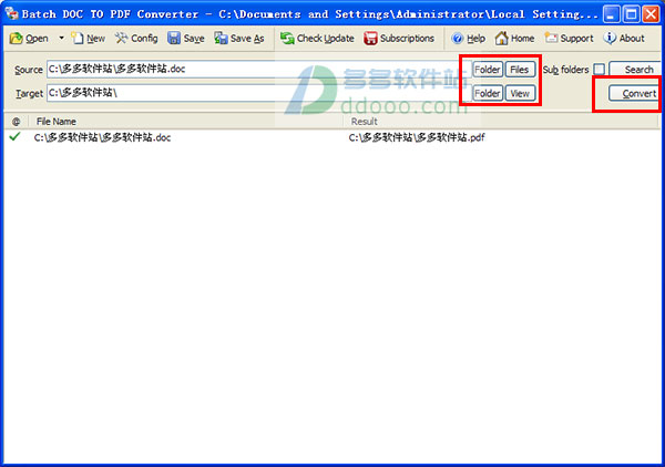 batch word to pdf converter
