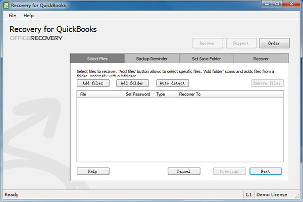 recovery for quickbooks