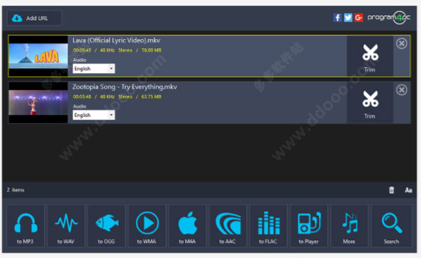 Program4Pc Audio Converter Pro