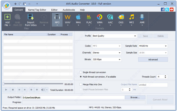 AVS Audio Converter 10破解版