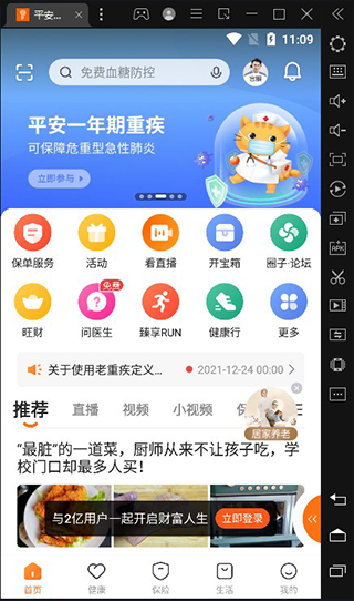 平安金管家电脑版