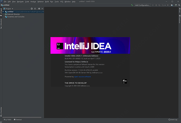 intellij idea 2020.1破解版