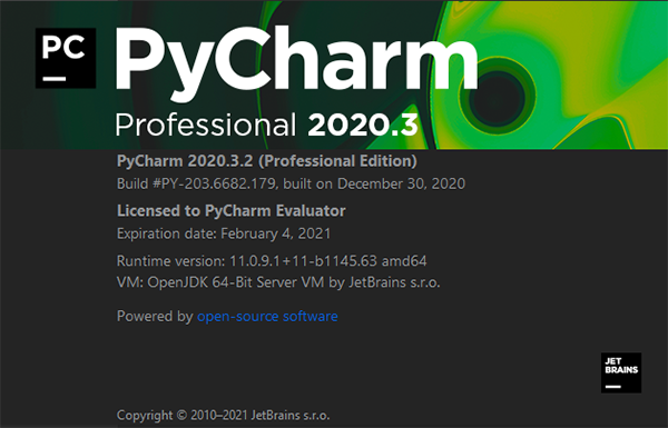 pycharm2020.3永久激活版