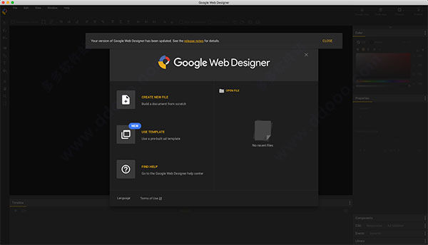 Google Web Designer for mac版