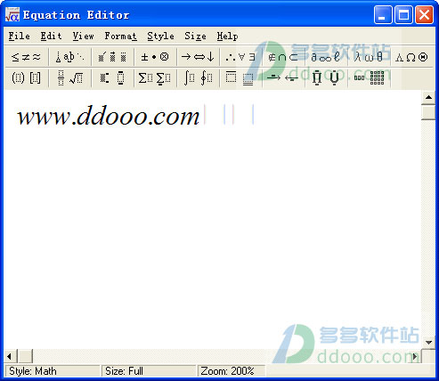 公式编辑器equation editor V3.2绿色版