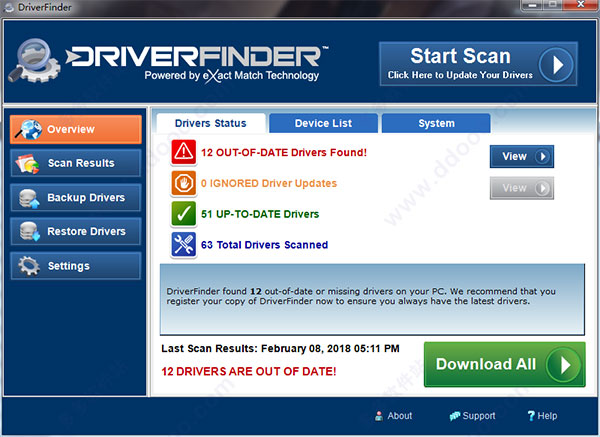 DriverFinder(驱动管理软件)