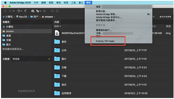 adobe bridge 2020 mac中文破解版