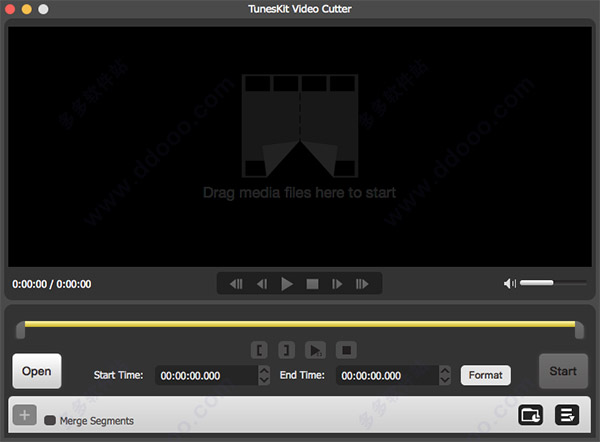tunesKit video cutter for mac破解版