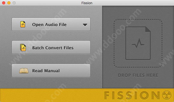 fission for mac破解版(音频编辑软件)