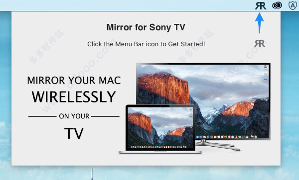 Mirror for Sony TV mac破解版