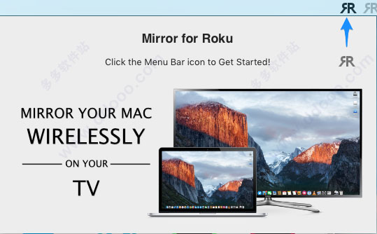 Mirror for Roku mac破解版