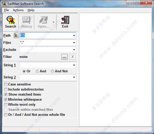 SadMan software Search