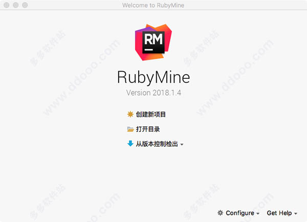 JetBrains rubymine for 2018.1.4mac版