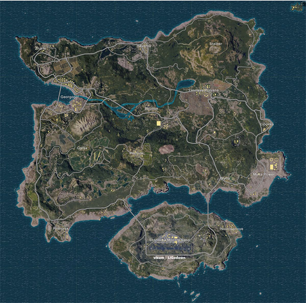 绝地求生地图模拟器