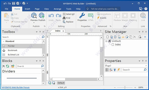 WYSIWYG Web Builder 14破解版