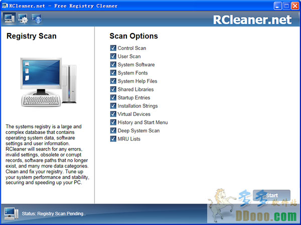 注册表清理工具(RCleaner)