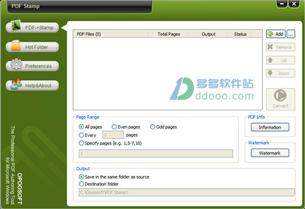 opoosoft pdf stamp
