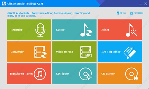 GiliSoft Audio Toolbox Suite破解版