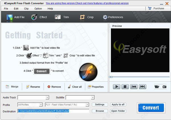 4Easysoft Free Flash Converter