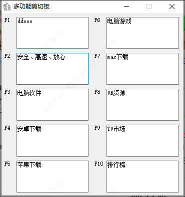 多功能剪切板