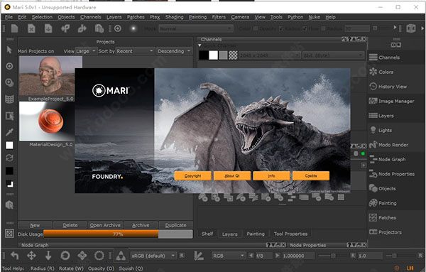 the foundry mari 5.0v1破解补丁