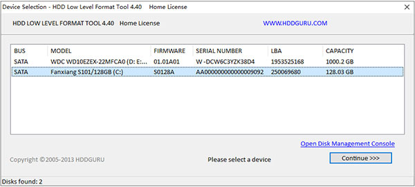 hdd low level format tool 4.40破解版