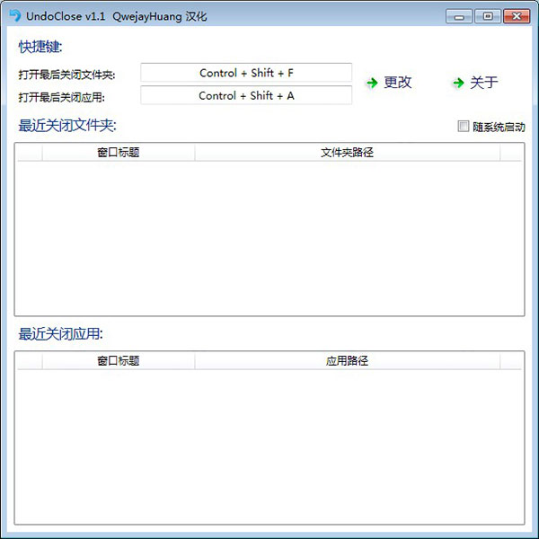 UndoClose汉化版