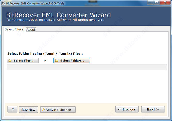BitRecover EML Converter Wizard破解版