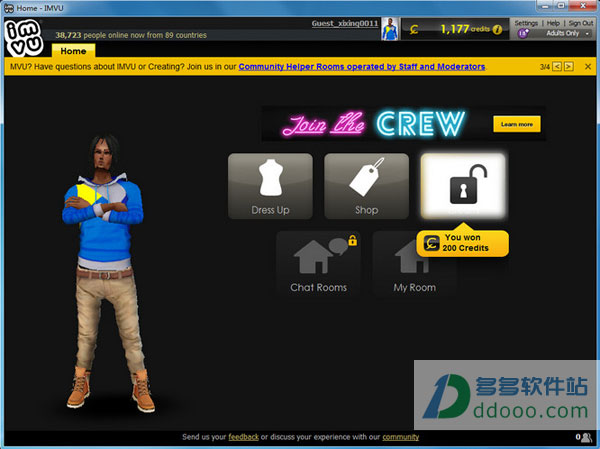 imvu 3d聊天软件