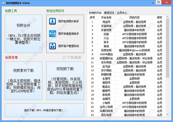 固乔视频助手破解版