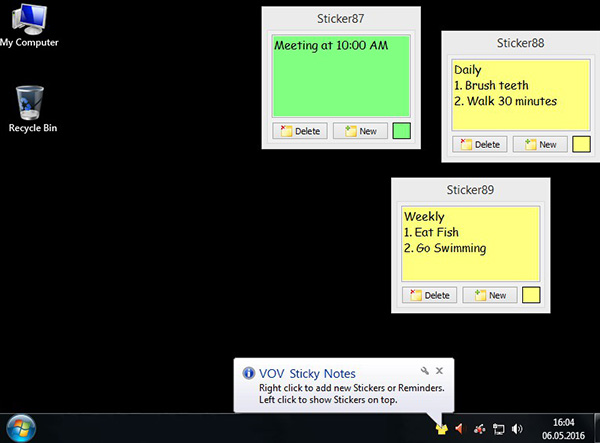 VovSoft Sticky Notes破解版