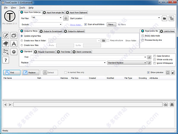 TextCrawler