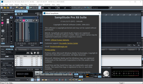 samplitude pro x6破解版