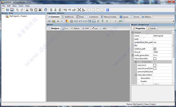 wxFormBuilder