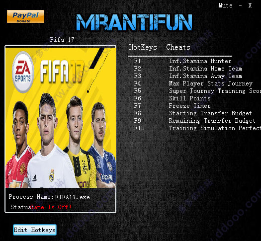 fifa17修改器
