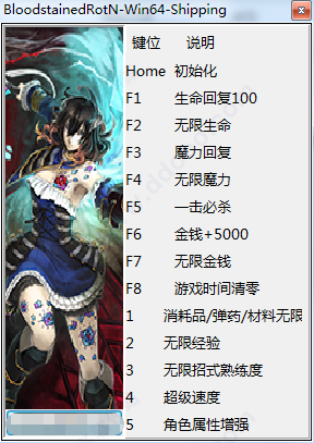 赤痕夜之仪式十三项修改器