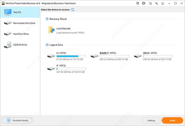 minitool power data recovery 8破解版